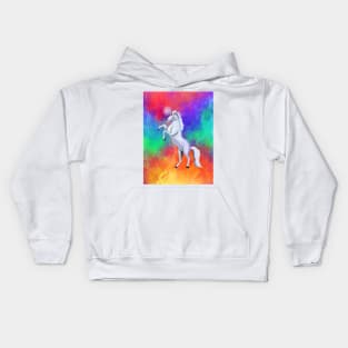 Unicorn Rainbow Dreams Kids Hoodie